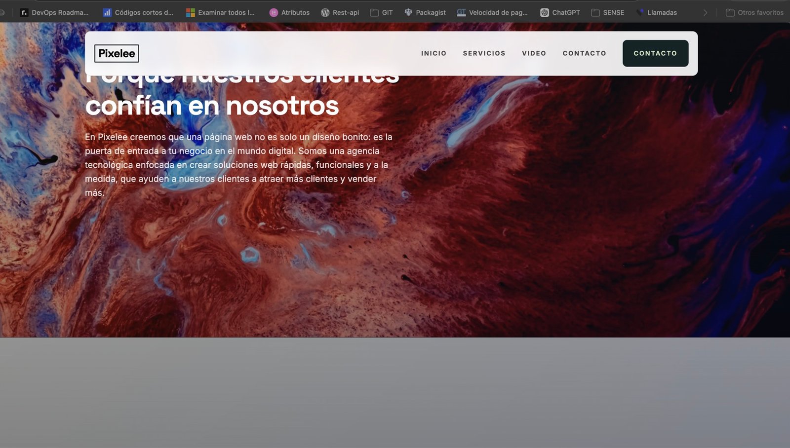 Landing page para campañas digitales