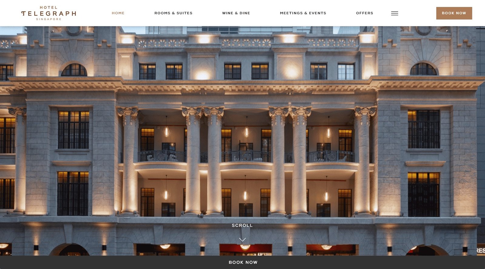 Página web con sistema de reservación